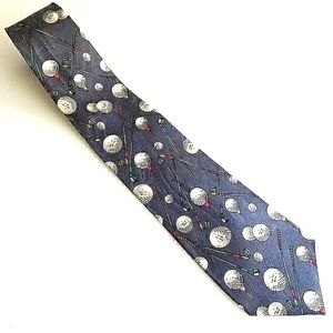 Vintage Arnold Palmer Silk Golf Tie